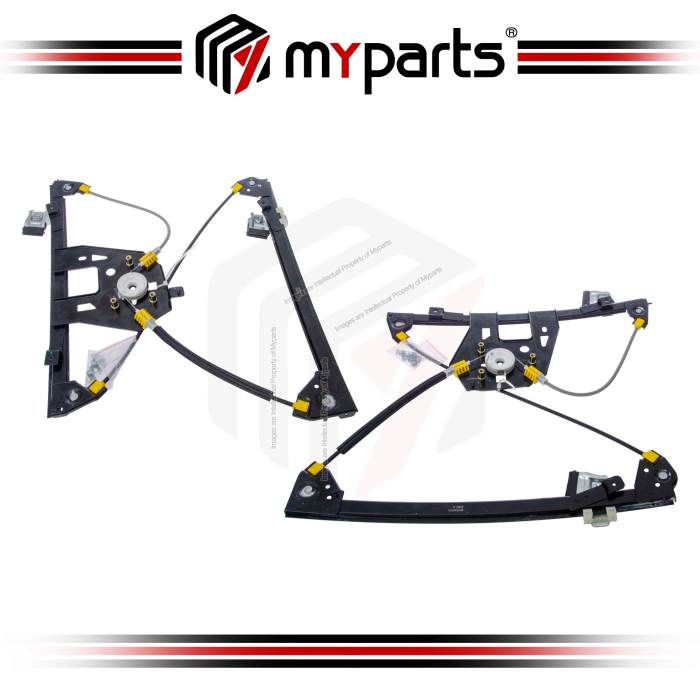 Myparts Mercedes Benz W203 C Class Facelift 2004~2007 | FRONT (No Motor) Power Window Gear Regulator | Front LH Left Hand Side + RH Right Hand Side