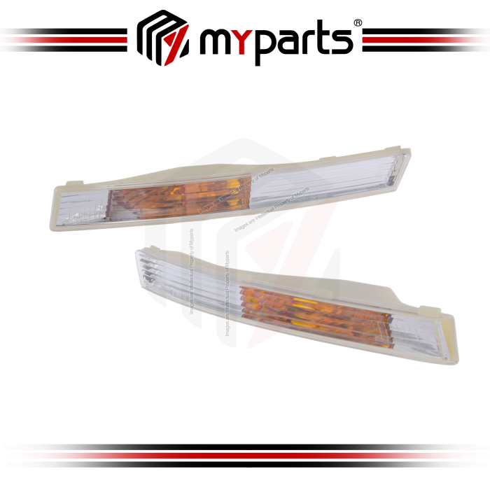 TYC VolksWagen VW Passat B6 / 3C 2005-2010 Front Bumper Signal Indicator Turn Lamp Light | Pair LH Left (Passenger Side) + RH Right (Driver Side)