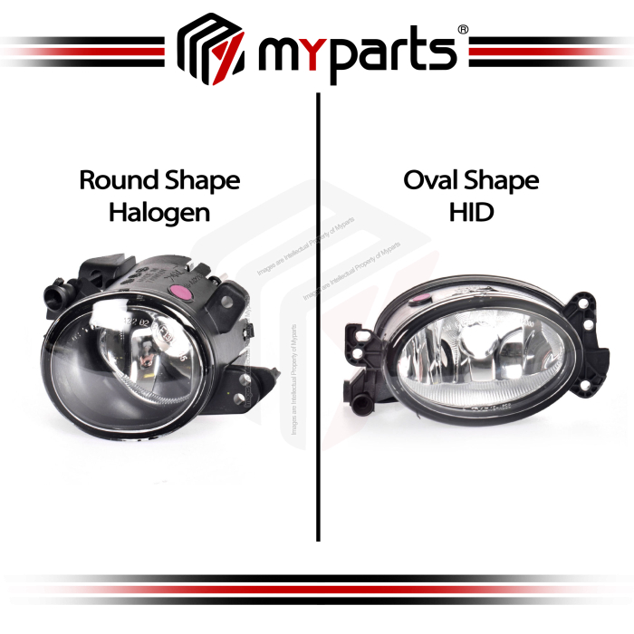 TYC Fits Mercedes Benz A Class W169 / B Class W245 / C Class W204 / M Class W164 | Foglight Fog Light Spot Driving Lamp | Pair LH Left + RH Right