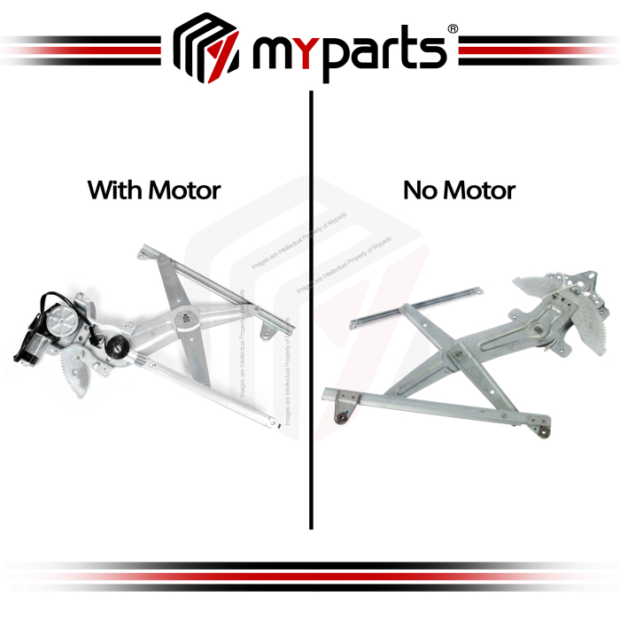 Myparts Fits Toyota Camry Series SXV20 1997-2002 Sedan | FRONT Electric Power Door Window Regulator (With Motor) | Set Of LH LHS Left + RH RHS Right