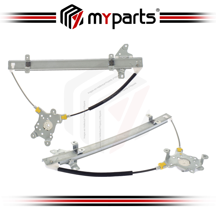 Myparts Nissan Latio Tiida C11 2007-2015 JN1 MNT | FRONT Electric Door Window Regulator (Without Motor) | LH LHS Left Hand (Passenger Side)