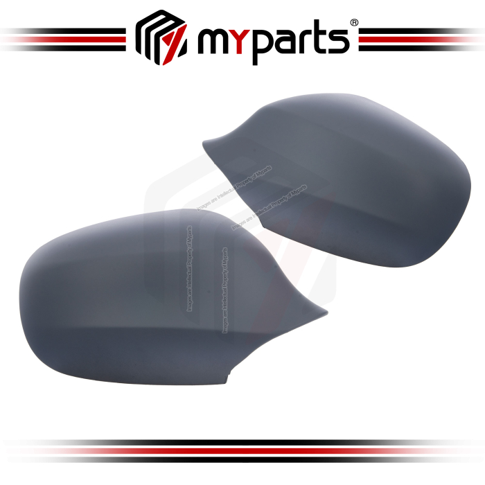 Myparts BMW 3 Series E90 E91 LCI Facelift 2008-2012 | Side Door Mirror Cover Trim Myparts | Pair LH Left (Passenger) + RH Right (Driver Side)