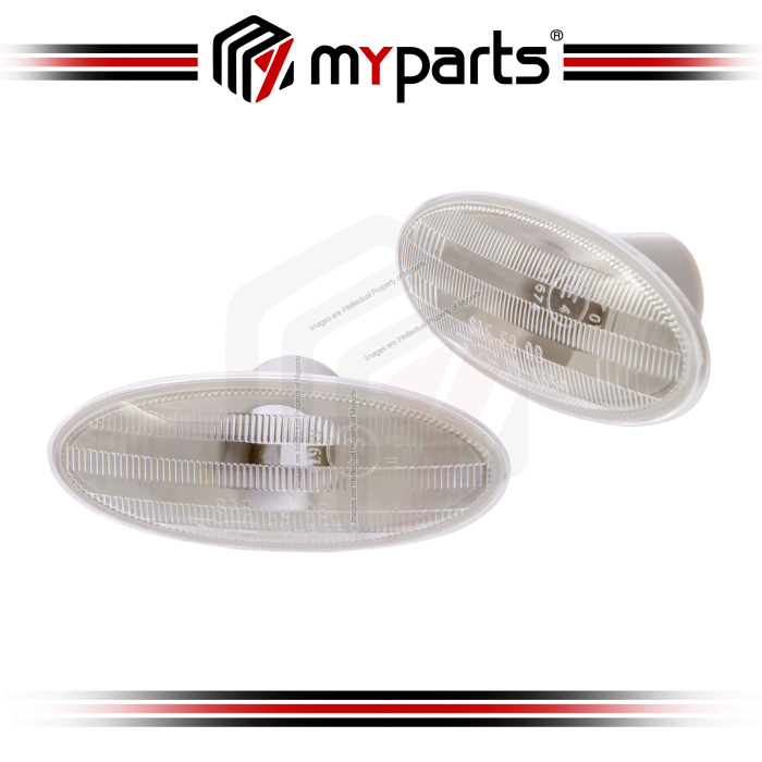 TYC Fits Nissan Navara D40 2010~2015 | Guard Flasher Fender Side Light Turn Indicator Lamp | 2 Unit ( LH Left Hand = RH Right Hand)