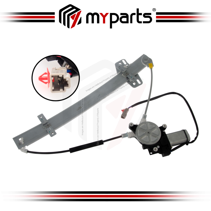 Myparts Fits Honda Accord CG CK S84 Sedan 1998~2002 | Front Electric Power Door Window Regulators (With 2 Pins Motor)| LH LHS Left Hand (Passenger)