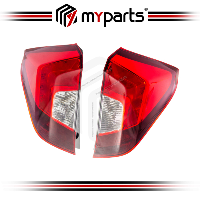 TYC Taiwan Honda Jazz GK T5A Pre-Facelift 2014~2017 Taillamp lamp Taillight Tail Light Rear | Set LH Left Hand Side + RH Righ Hand Side