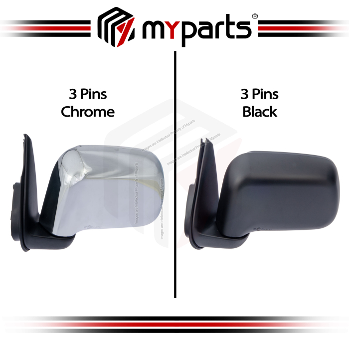 TYC Honda CRV CR-V RD 1996~2001 First Model Power Electric Side Door Mirror | Pair LH Left Hand + RH Right Hand