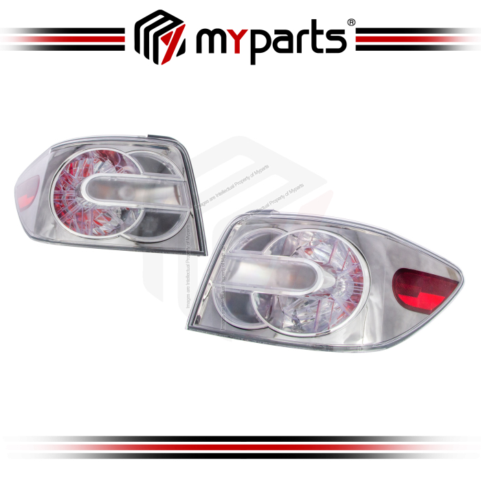 TYC Fits Mazda CX7 CX-7 ER Series 1 2006~2009 | Taillight Tail Light Rear Lamp Assembly | Pair LH LHS Left Hand + RH RHS Right Hand