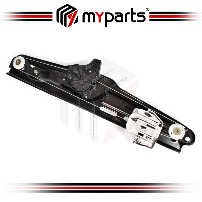 Myparts Fits BMW X3 F25 2010~2013 SUV | REAR Electric Power Door Window Regulators (Without Motor) | LH LHS Left Hand (Passenger Side)