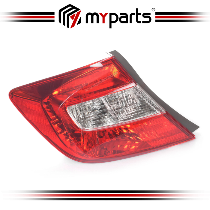 TYC Fits Honda Civic FB 4 Door Sedan 2012~2016 | Taillight Tail light Outer Rear Lamp TR0 | LH LHS Left Hand (Passenger Side)