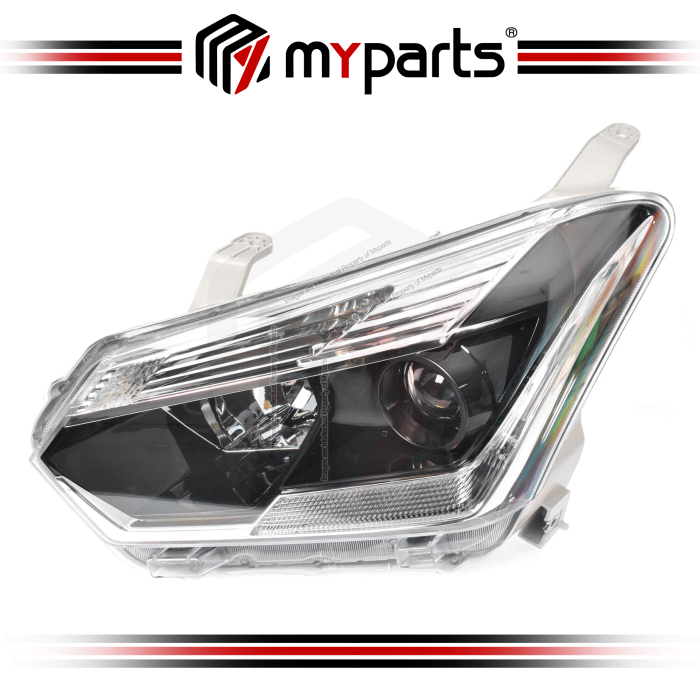TYC Fits Isuzu D-Max DMax V-Cross RT 2016~2020 | Headlight Head Light Front Lamp Projector Type (With LED DRL) | LH LHS Left Hand (Passenger Side)