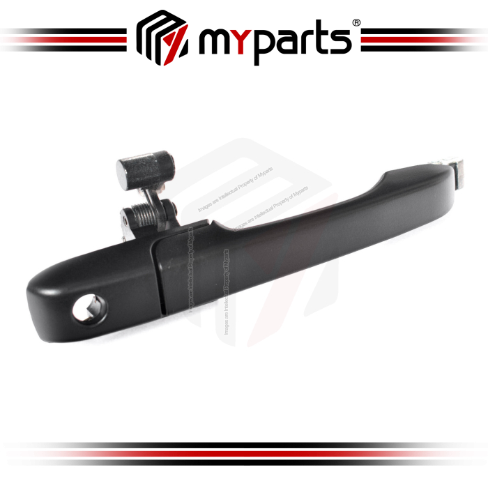 Myparts Fits Honda CRV CR-V RD S9A 2001~2006 | FRONT Outer Door Handles (Texture Black) | RH RHS Right Hand (Driver Side)