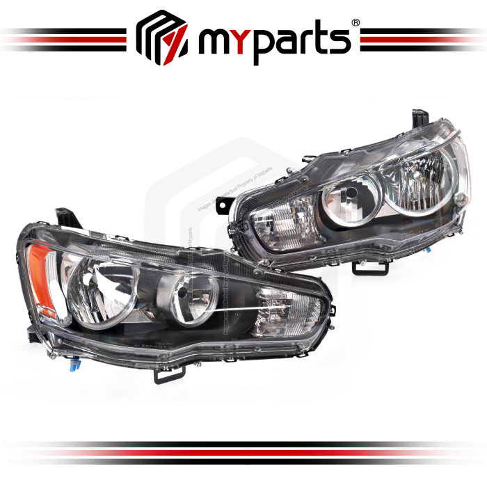 Head Light No HID / Xenon (Set LH+RH)