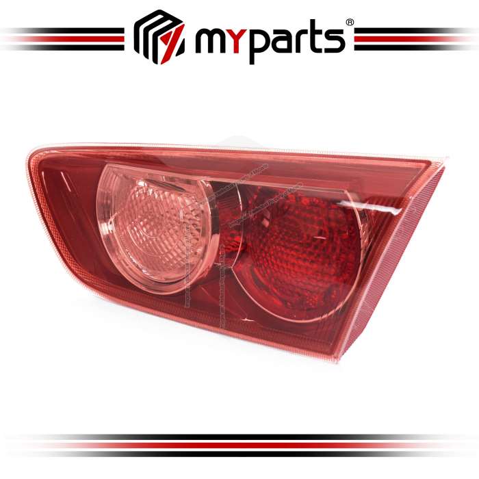 TYC Fits Mitsubishi Lancer CJ CY4A Sedan 2008~2016 | Inner Taillight Tail Light Boot Lid Trunk Rear Lamp (Red) | RH RHS Right Hand (Driver Side)