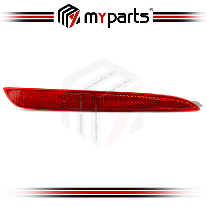 TYC Fits Mazda 3 BL 1.6L Sedan 2009~2011 | Rear Bumper Bar Reflex Reflector No Globe Provision | RH RHS Right Hand (Driver Side)