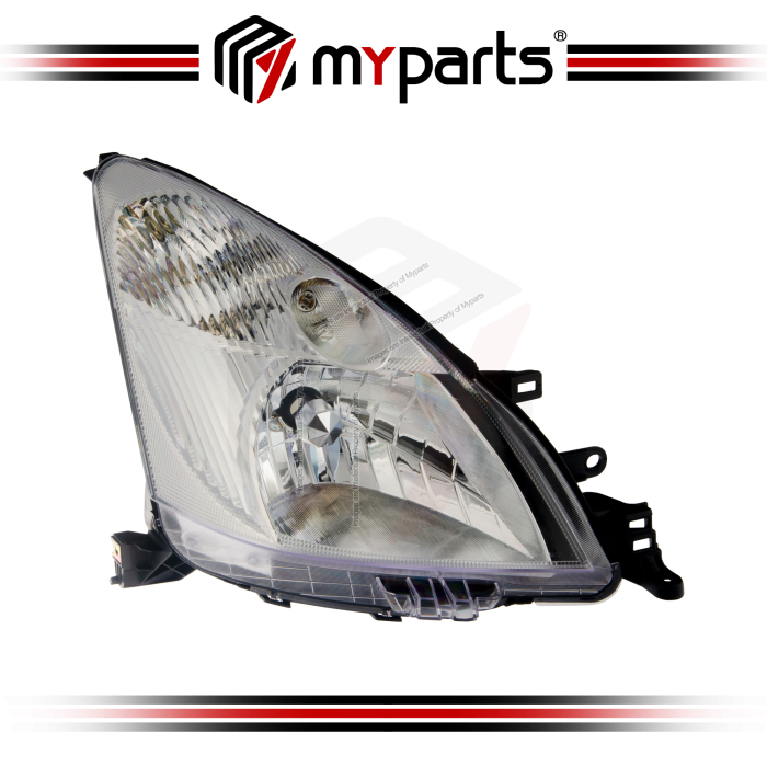 TYC Fits Nissan Grand Livina L10 2007~2013 | Headlight Head Light Front Lamp (Manual Adjuster) | RH RHS Right Hand (Driver Side)