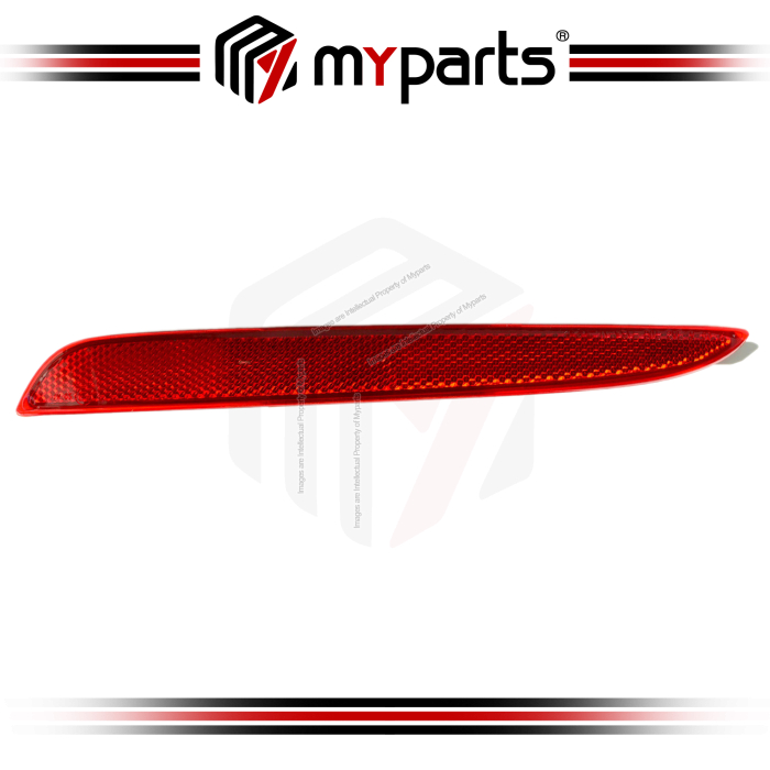 Rear Bumper Reflector (Red) Sedan