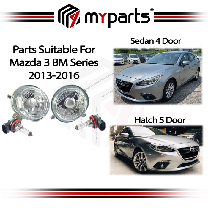 Fog Lamp (Globe Type Non LED) Exclude Bracket (VAR)