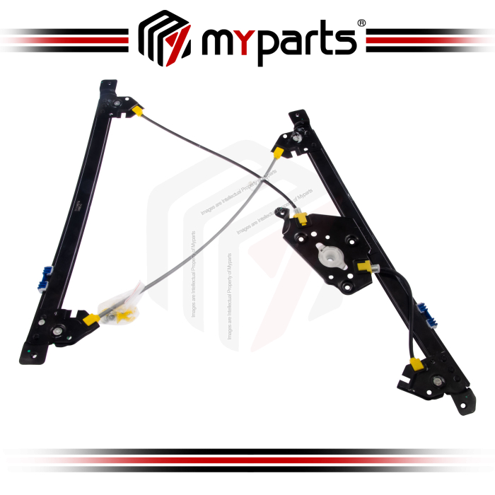 Myparts Fits Citroen DS7 Crossback 2017-2026 FRONT (No Motor) Power Electric Window Gear Regulator | LH Left Hand (Passenger Side)