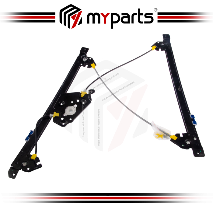 Myparts Fits Citroen DS7 Crossback 2017-2026 FRONT (No Motor) Power Electric Window Gear Regulator | RH Right Hand (Driver Side)