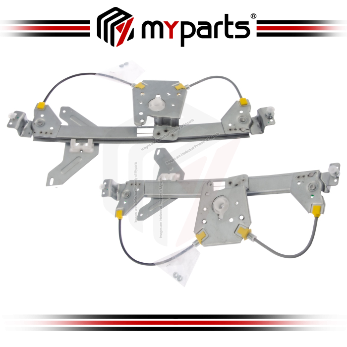 Myparts Fits Citroen DS7 Crossback 2017-2026 REAR (No Motor) Power Electric Window Gear Regulator | LH Left Hand Side + RH Right Hand Side