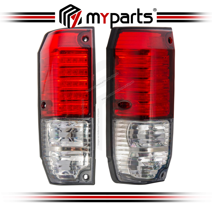 Tail Lamp (4 Door, LED) (Clear Lens) (Set LH+RH)