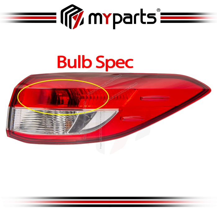 Tail Lamp (No LED) (J Spec)