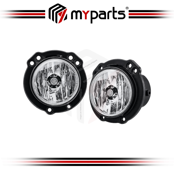 Myparts Toyota Avanza F600 Series 2004-2006 Fog Lamp Fog Light Spot Driving Lamp Bumper | Set LH Left Hand Side + RH Right Hand Side