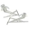 Myparts Fits Toyota Landcruiser J70 LJ70 HZJ75 1985-2007 | FRONT Manual Door Window Regulator| Set Pair of LH LHS Left Hand + RH RHS Right Hand