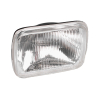 Head Light Square 7 Inch Milky Lens