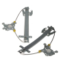 Window Regulator Rear (No Motor) (Set LH+RH)