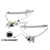 Door Window Regulator Rear (With Motor) (Set LH+RH)