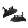 Door Handle Outer Rear (Black) (Set LH+RH)