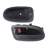 Door Handle Inner (Front, Black) (Set LH+RH)