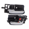 Handle Door Inner REAR (Chrome) (Set LH+RH)