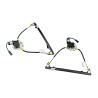 Front Door Window Regulator (Electric With Motor) (Set LH+RH)