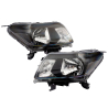 Head Lamp (Halogen Manual Adjust) (Black) (Set LH+RH)