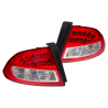 Tail Light Red And Clear Lens (Set LH+RH)