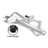Door Window Regulator Front (With 2 Pins Motor)