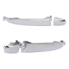 Handle Door Outer REAR (Chrome) (Set LH+RH)