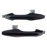 Door Handle Outer Rear (Black) (Set LH+RH)