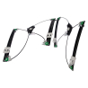 Door Window Regulator FRONT (Electric No Motor) (Set LH+RH)