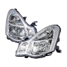 Head Light (Chrome) (White Signal) (Set LH+RH)