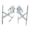 Door Window Regulator Rear (No Motor) (Set LH+RH)