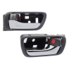 Handle Door Inner REAR (Chrome) (Set LH+RH)