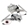 Door Window Regulator Rear (With Motor) (Set LH+RH)