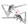 Door Window Regulator (2Pins 24V Motor) (Set LH+RH)