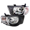 Head Lamp Round Reflector (China) Set LH+RH