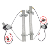 Door Window Regulator Front (With Motor) (Set LH+RH)