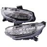 Head Light (With DRL, Full LED) (China) (Set LH+RH)