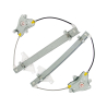 Door Window Regulator Front (Electric No Motor) (Set LH+RH)